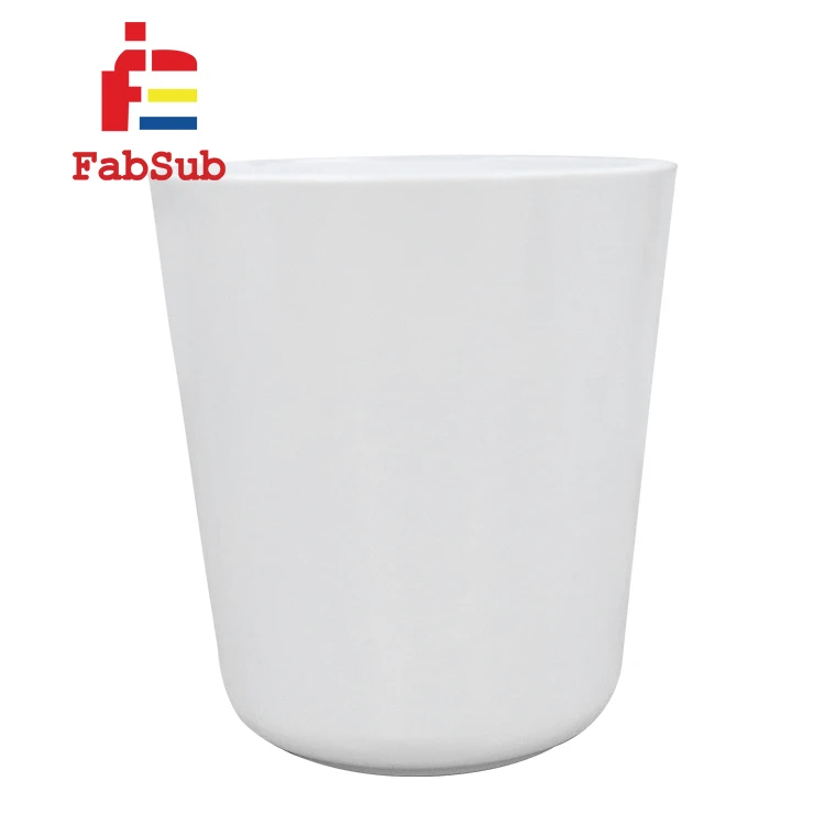 8 oz sublimation blanks polymer cups 3d custom sublimation 8oz Cone Shape Mug Kid Sublimation Cup