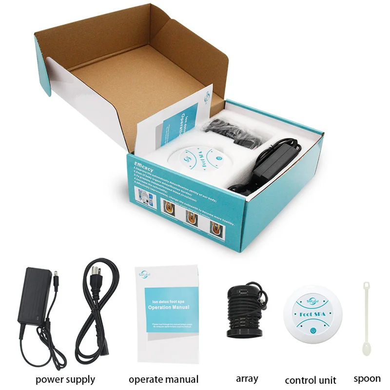 Sdyfu Hot Selling Ion Detox Machine For Foot Spa Detox Toxins Ion Cleaning Foot Bath