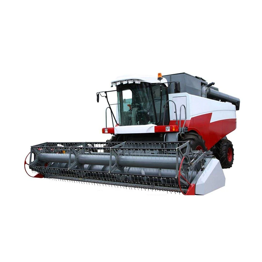 China Top Brand Hydraustatic drive Combine Harvester TE100 for Agriculture Construction