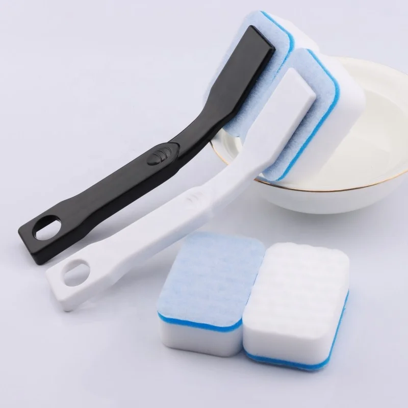 Best Home Cleaning Products Wall Tile Cleaning Magic Sponge Brush With Handle