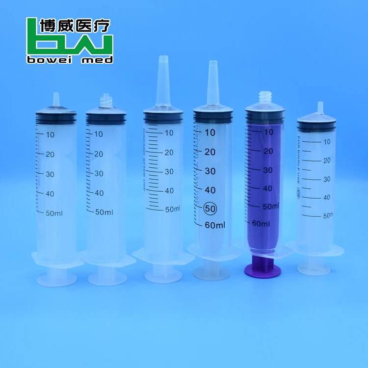 
CE ISO approved irrigation syringe 50ml/60ml Disposable Feeding Syringe large syringe 50cc 60cc 