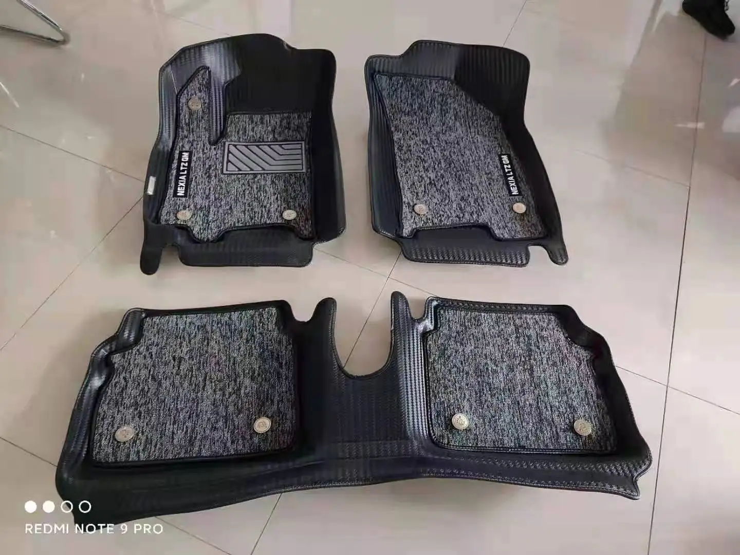 Car Accessories NEXIA 2 3 Lacetti GM Uzbekistan Hot Selling Double Layer With Coil Mat 5D Car Floor Mat EVA Car Mats