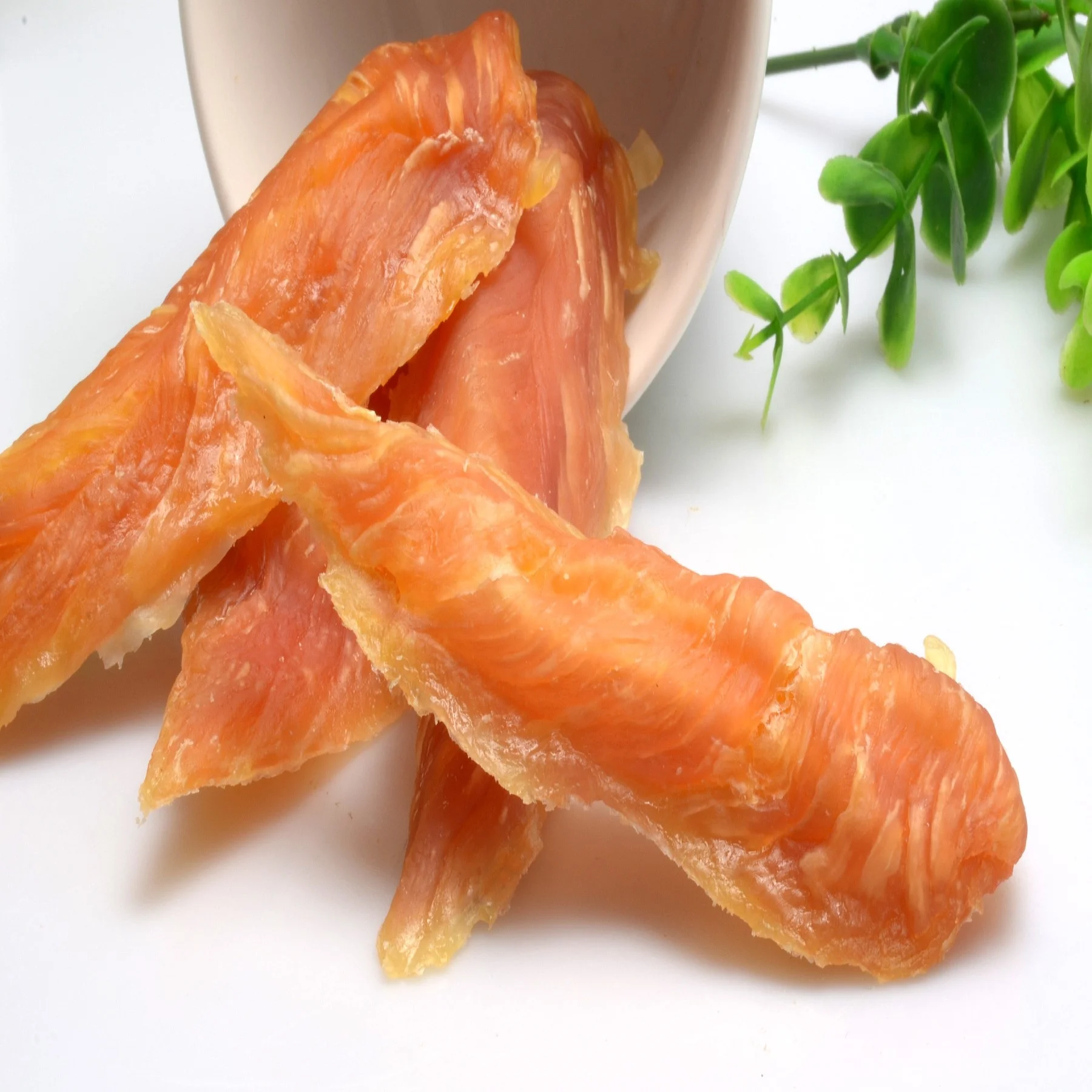 Factory direct sale dog jerky treats natural health pet treats Savory Chicken Jerky& inner Sweet Potato