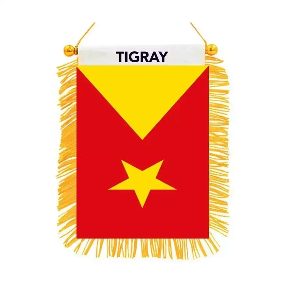 Оптовая Продажа с фабрики Sunshine флаги Tigray из полиэстера принтом уличный Летающий высококачественный флаг региона