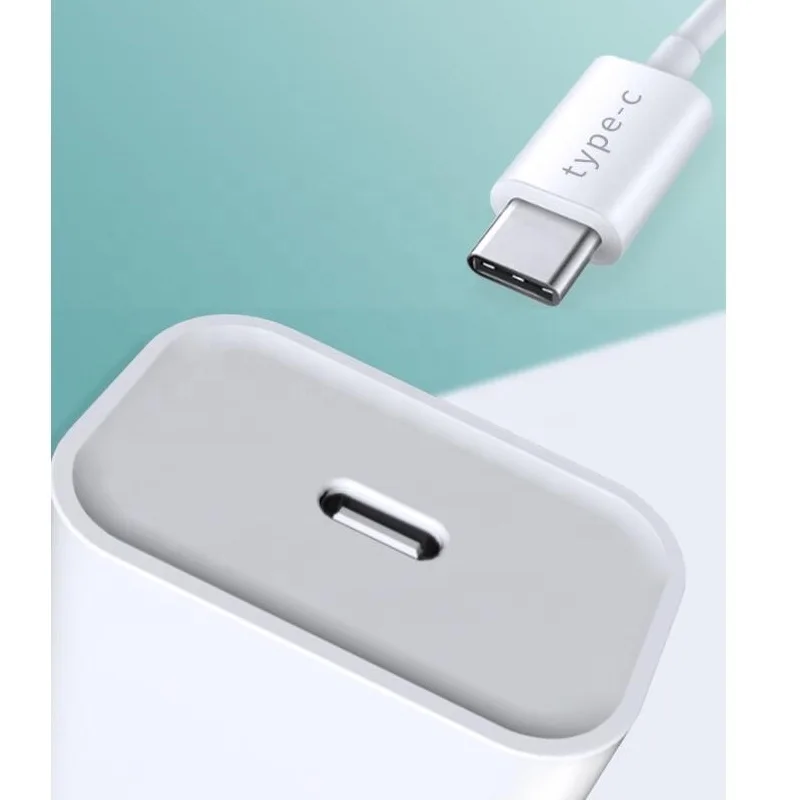 
Ice-Bingo 18W PD Type C Quick Charge Fast Charger US Plug Single USB Port For iPhone US Plug Wall Charger 