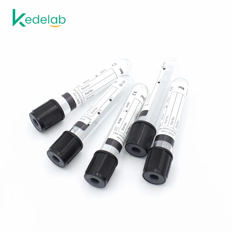 High Standard ESR Tube Vacuum Blood Test Tube Medical Products For Hospital