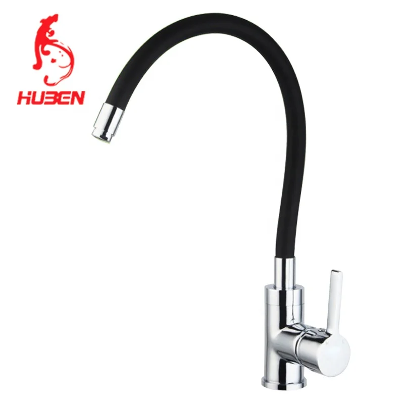 Kitchen Sink Water Tap Faucet Flexible Hose Sanitary Wares Copper with 360 Degree Swivel Colorful Rubber Ceramic CLASSIC Modern