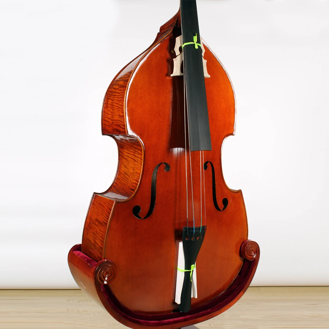 High Grade Flamed Handmade Professional Double Bass