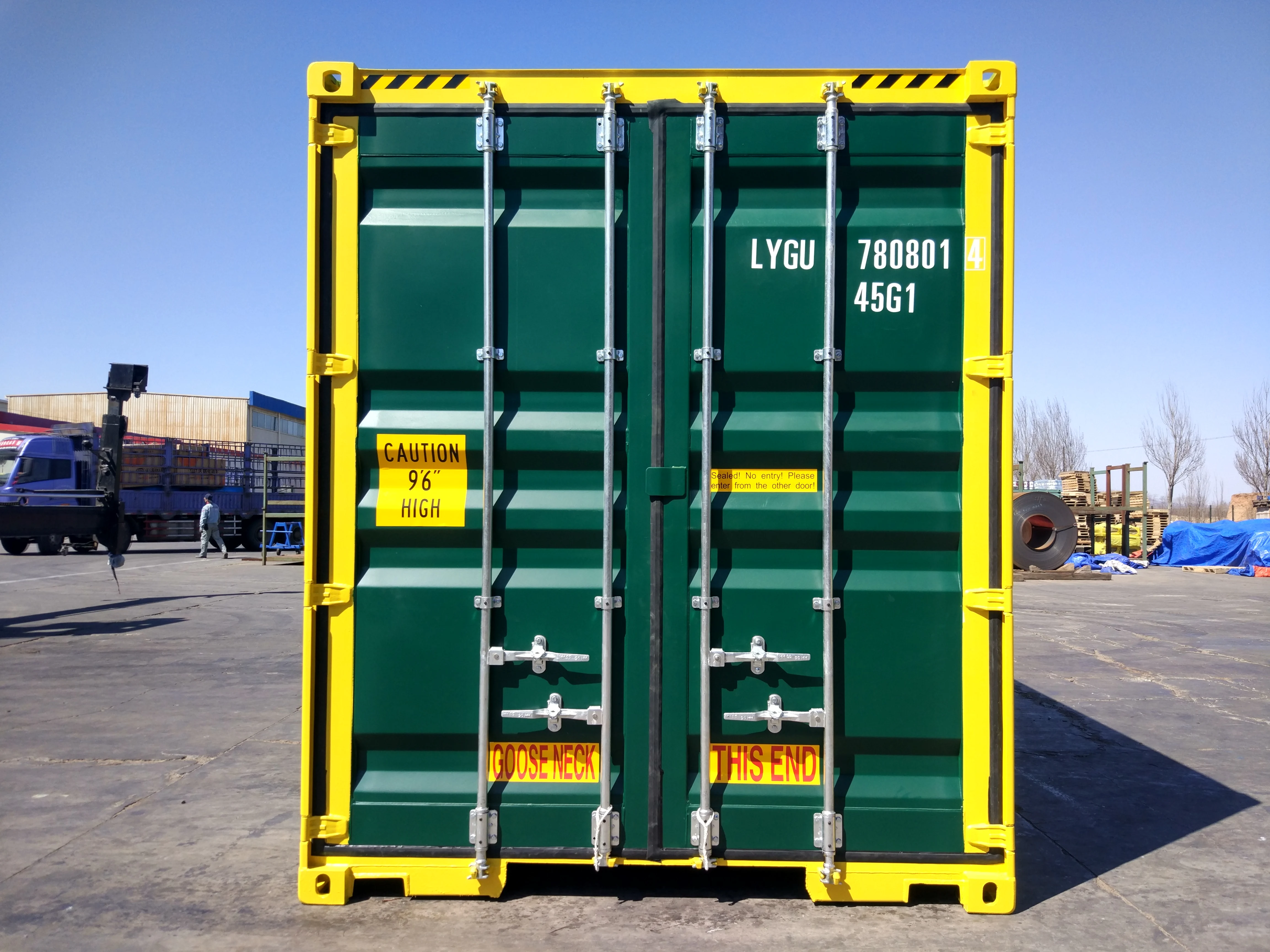 40HC brand new  double doors container