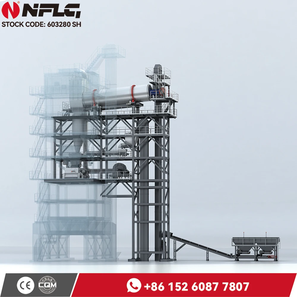 Alt Series Type Equipment 120Tph Hot Mix Asphalt Mixing Plant Batch Mix Plant