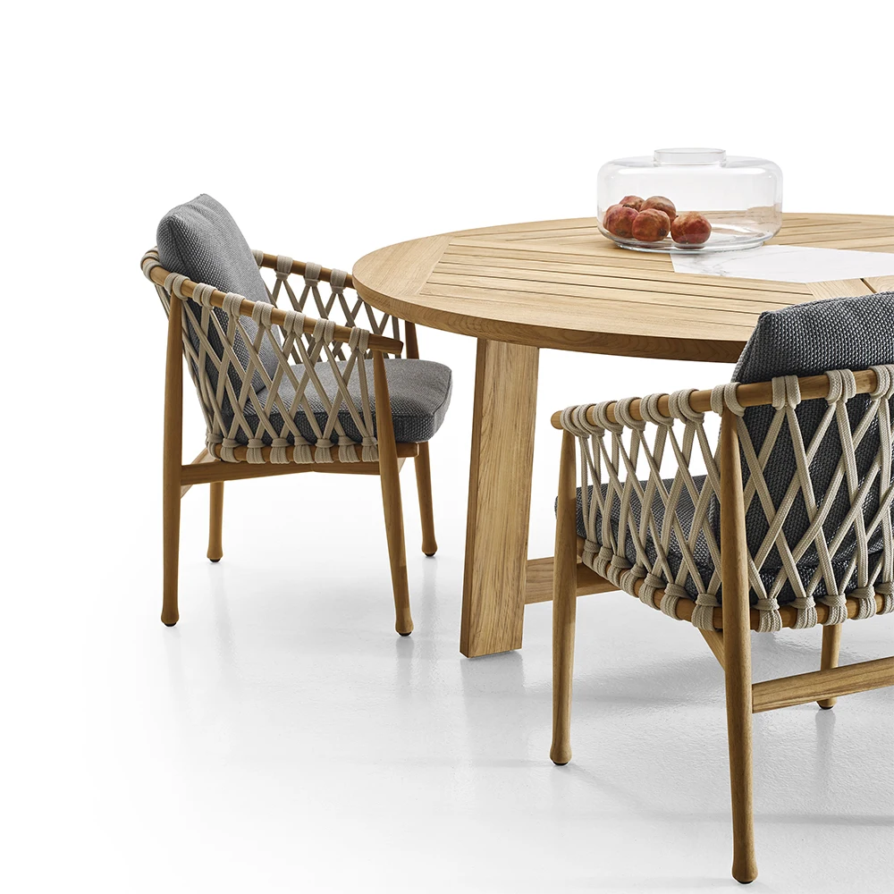 luxury latest round dinning table set  dining room furniture  wooden tables 6 chairs