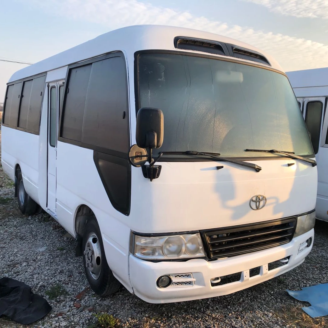 Used Coaster Bus 30 Passengers well serviced and maintained less working hours ready to work cheap for sale