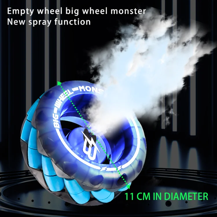 Double Sided Rc Truck Car Big Size Radio Control Toy 2.4ghz Remote Control Cars Twist Climbing Spray Drift Stunt Rc Cars