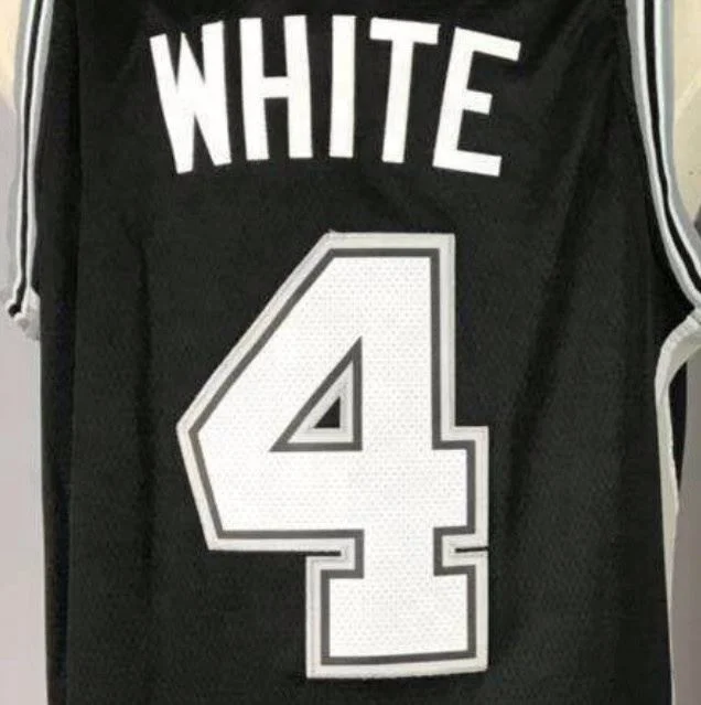 
Customized Best Quality Stitched Derrick White Jersey 