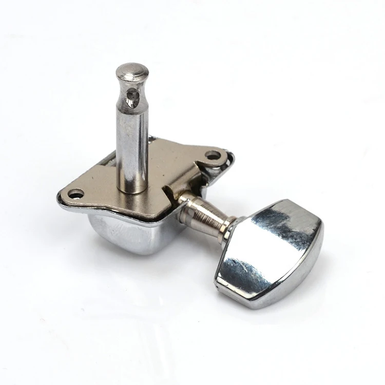 Guitar Tuning Keys Pegs Classic Guitar String Tuning Pegs Machine Heads Tuners Keys Parts 3 Left 3 Right for Chrome Guitar