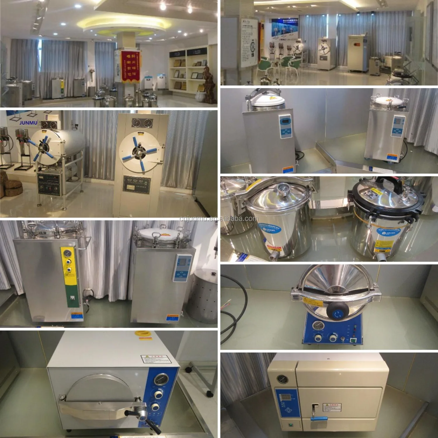 50 l / 100 l / 150 l vacuum packaging film laboratory equipment food sterilizer back pressure cooking autoclave