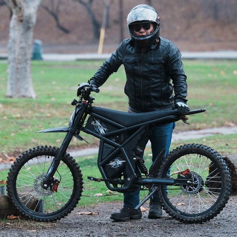 GT73 Dirt Ebike EU Warehouse High Speed Fat Tire Off Road Electric Mountain Bike 2000w Motor Bicycle Adult