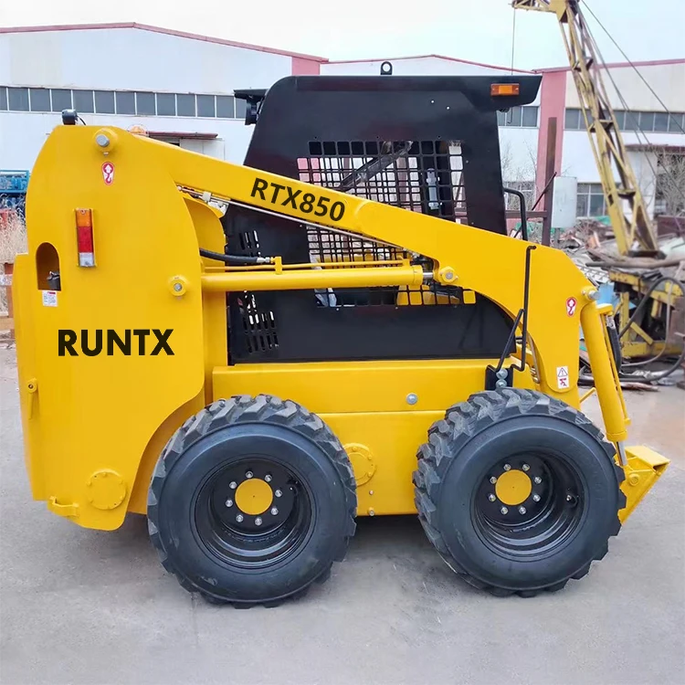 Earth-moving machinery track skid steer loader 450kg 600kg 650kg skid steer loader