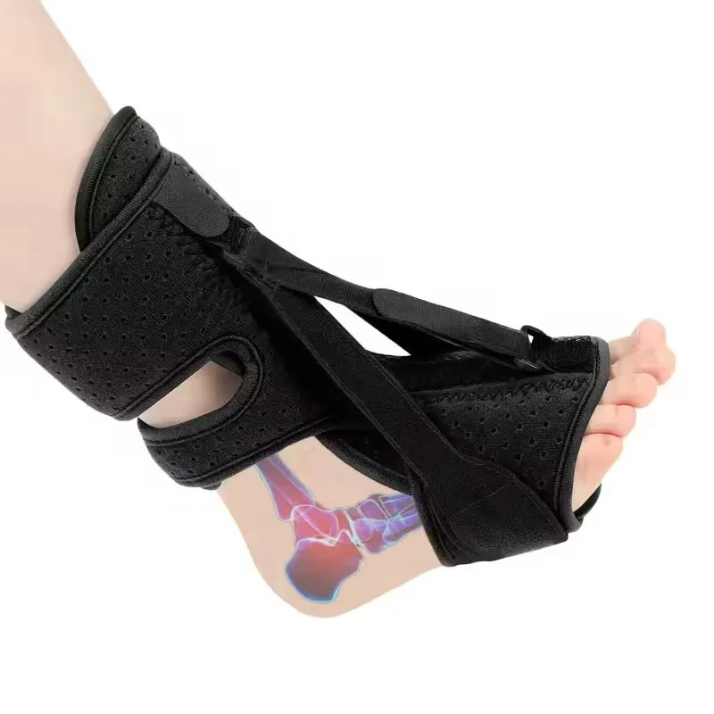 Foot Drop Brace Walking Drop Foot Splint with Shoes Stroke Recovery Equipment