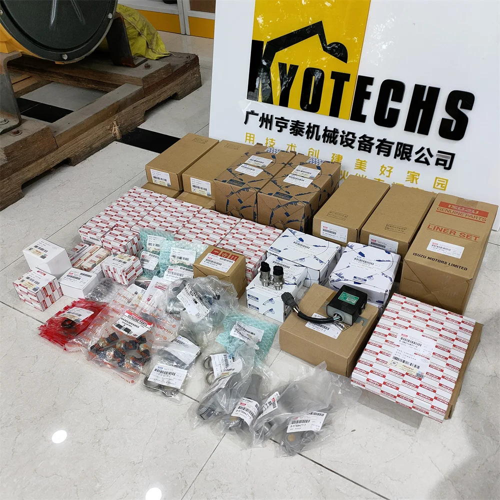 Excavator Engine Spare Parts Japan Original 4HK1 6HK1 Liner kit 1-878813766-0 Overhaul Engine Repair Kit For Isuzu