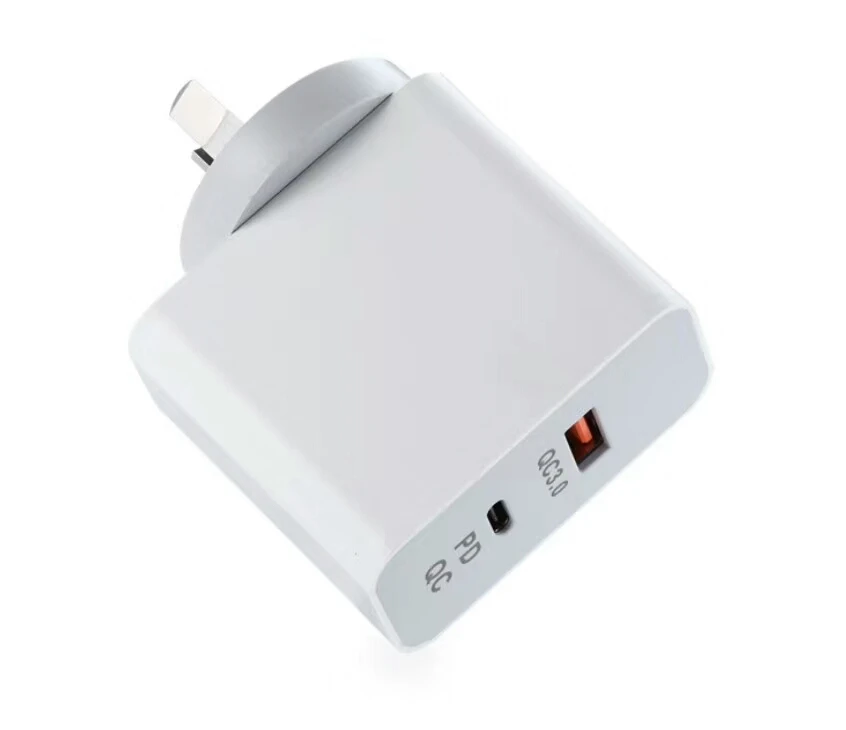  Высококачественное настенное дорожное двойное быстрое зарядное устройство usb type-c 33 5 Вт
