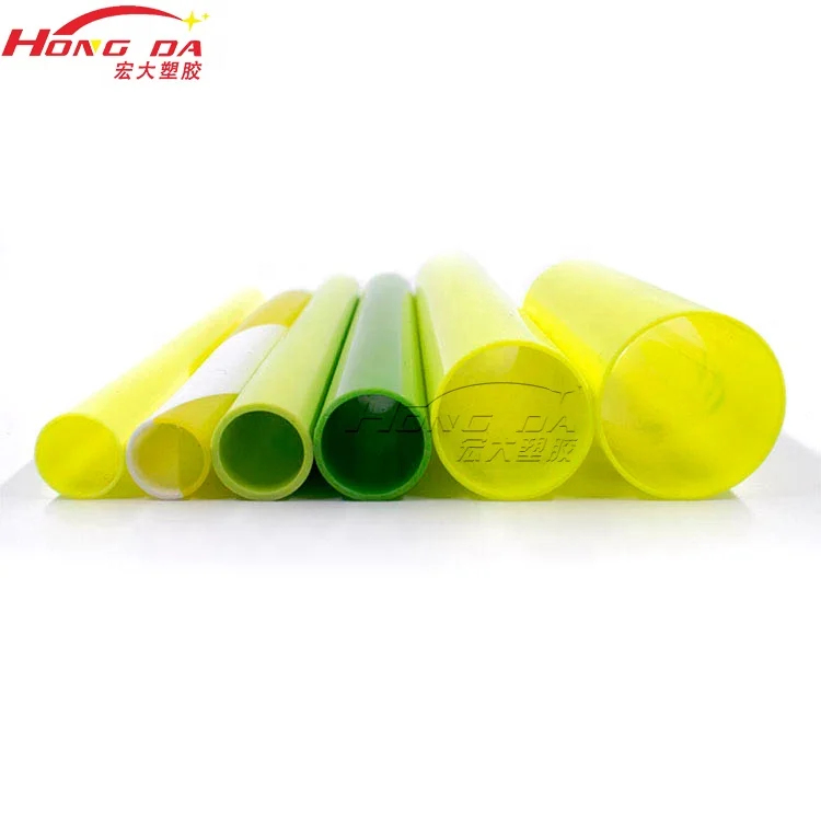 wholesale customized colorful plastic round ABS PP tubes PVC toy tubes pp pe pc round pipes for building