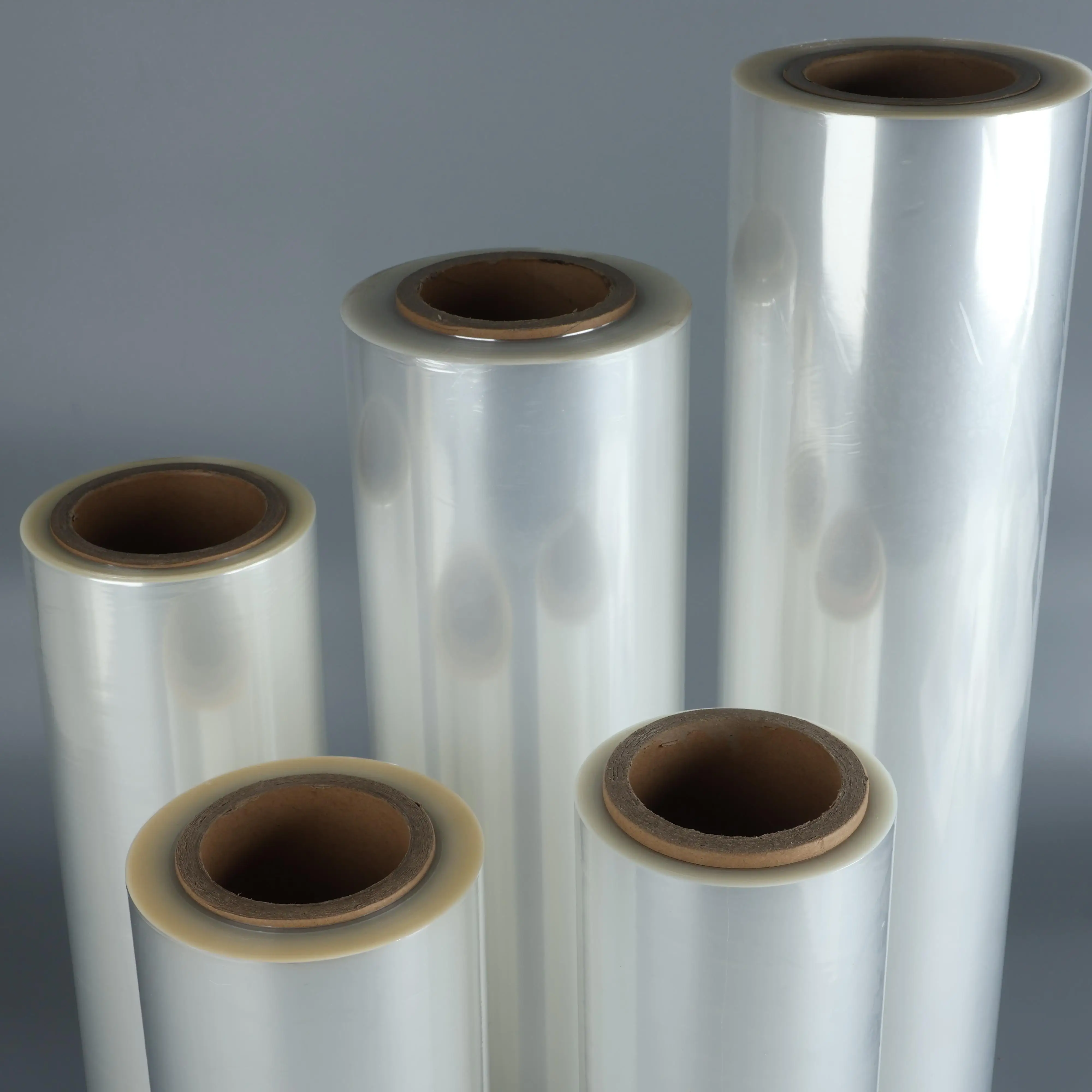 12 Micron High Quality Transparent Cross linekd film with perforation POF Polyolefin plastic stretch heat Shrink Film