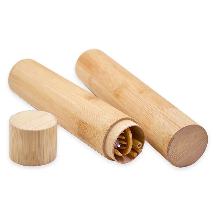 Kids Travel Eco Friendly Portable Reusable Bamboo Utensils Cutlery Set With Case Personalized