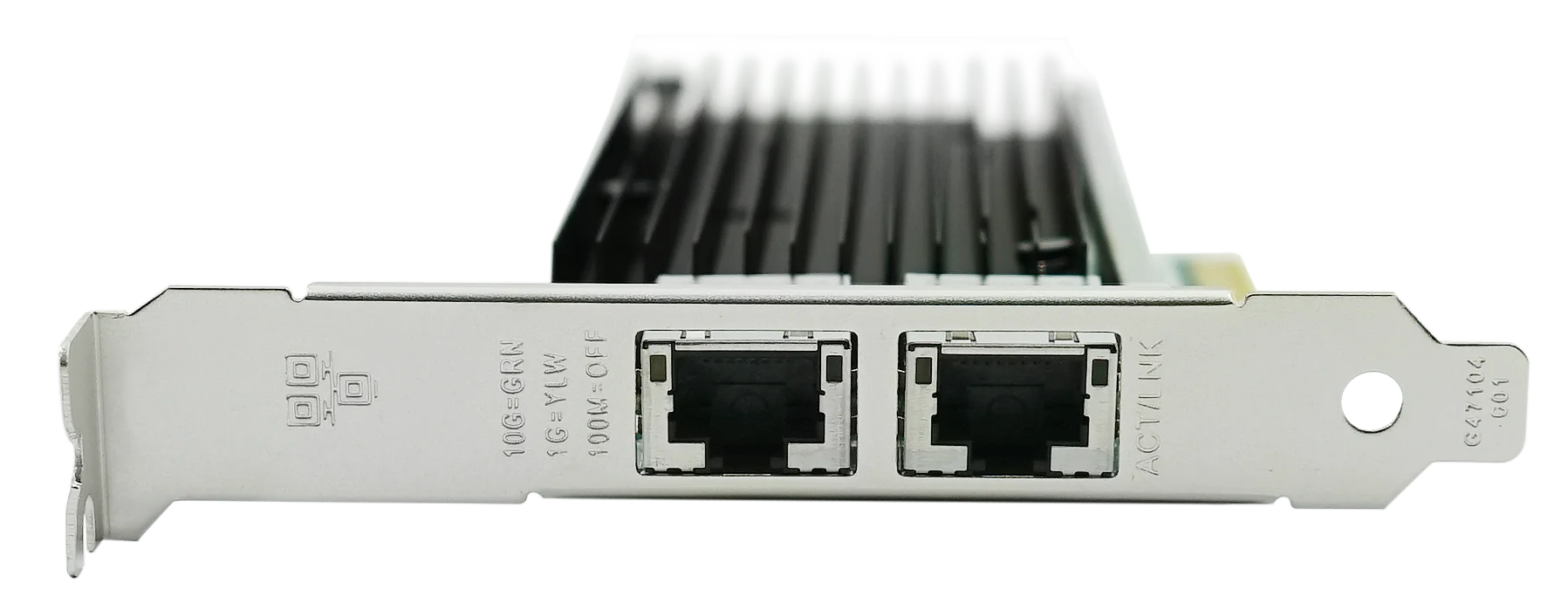 Оригинальный новый телефон, модель x8, 10G, 2 порта, разъем RJ45, медный сетевой адаптер Ethernet, карта на основе Intel X540 LREC9802BT