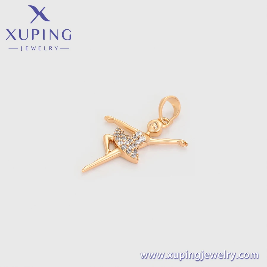 X000461009 Xuping Jewelry dancing girl Gift pendant 18k gold color fashion jewelry pendants
