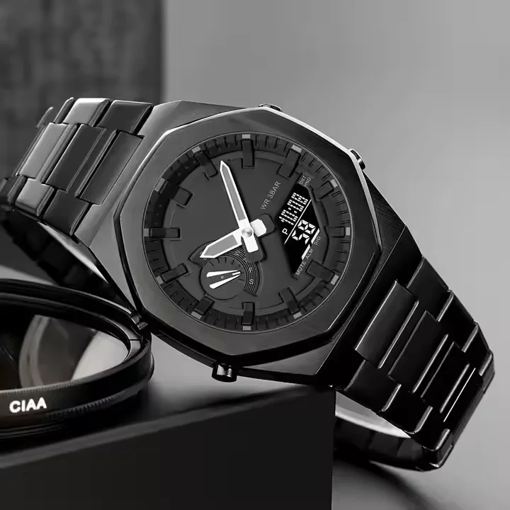 Manufacture Cheap Price custom logo  Luxury Waterproof Sport Digital Watch For Man