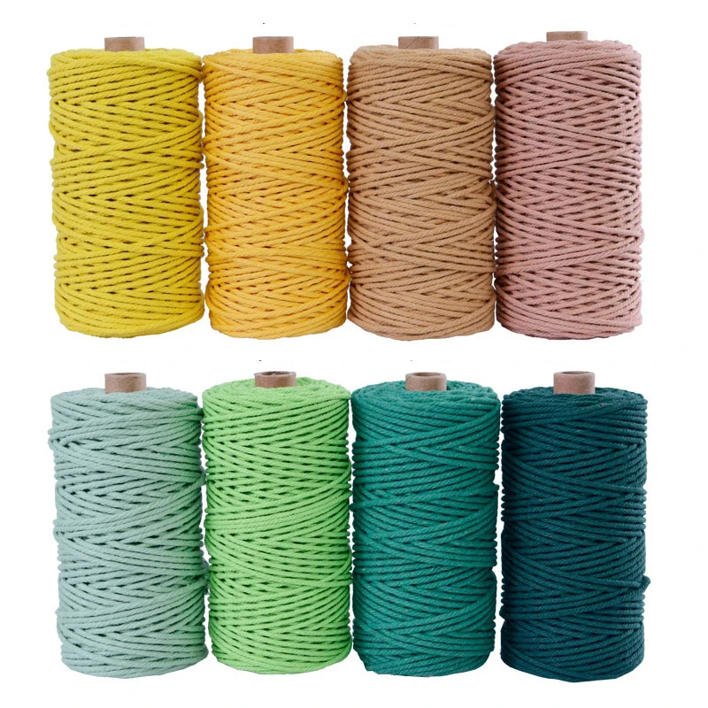 4mm 12mm soft cotton macrame string rope bondage rope cotton storage