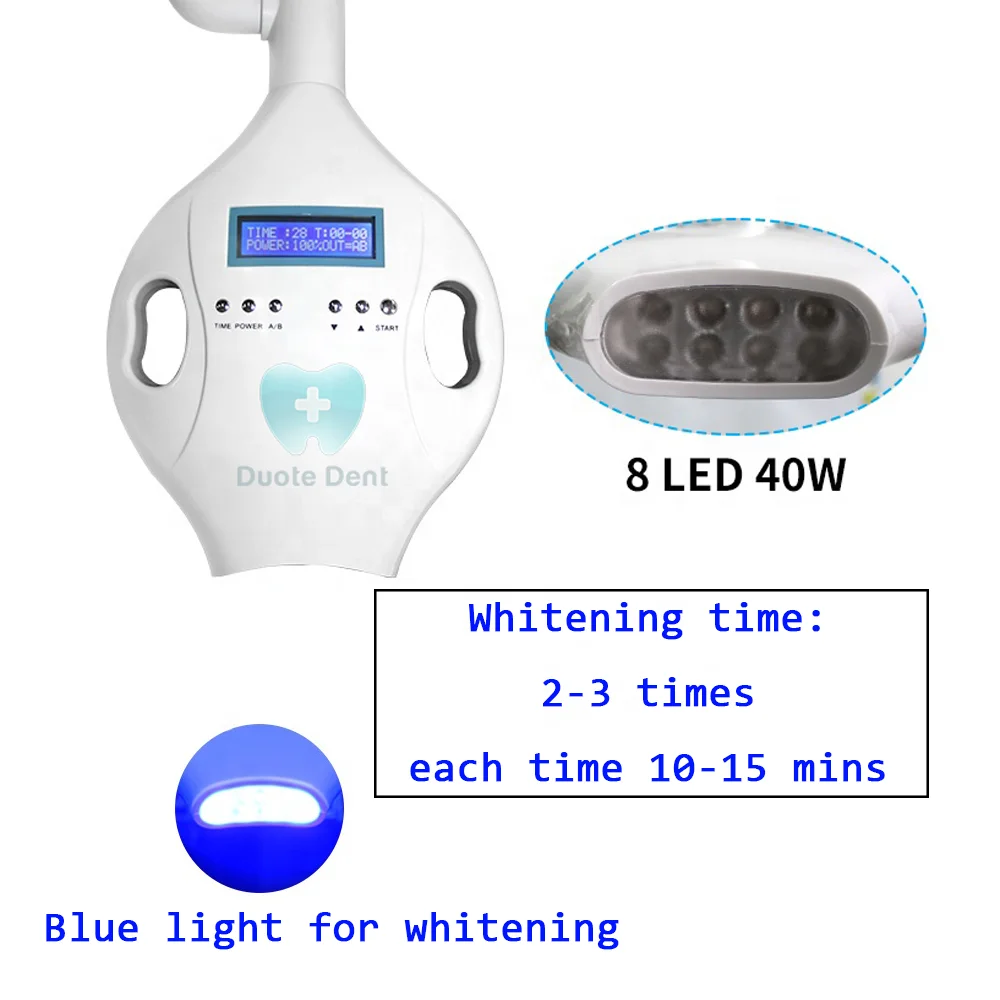 Factory Price Dental chair Portable , Bleaching Light  LED Teeth Whitening  lamp machine