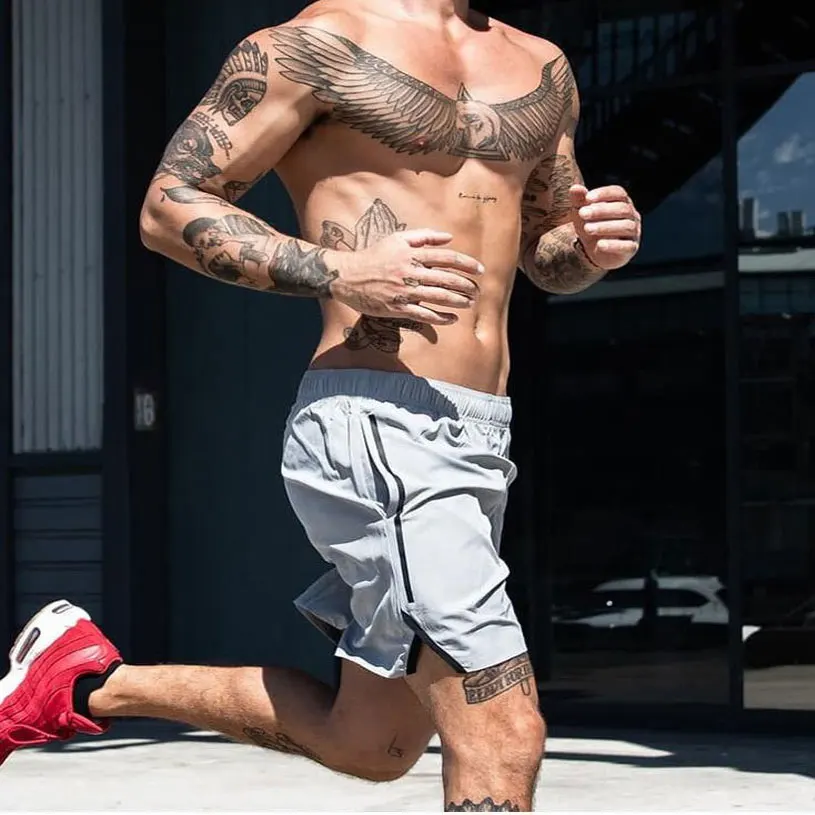 Custom Top Quality Men Casual Brand Gyms Fitness Shorts Men Professional Bodybuilding Short Pants