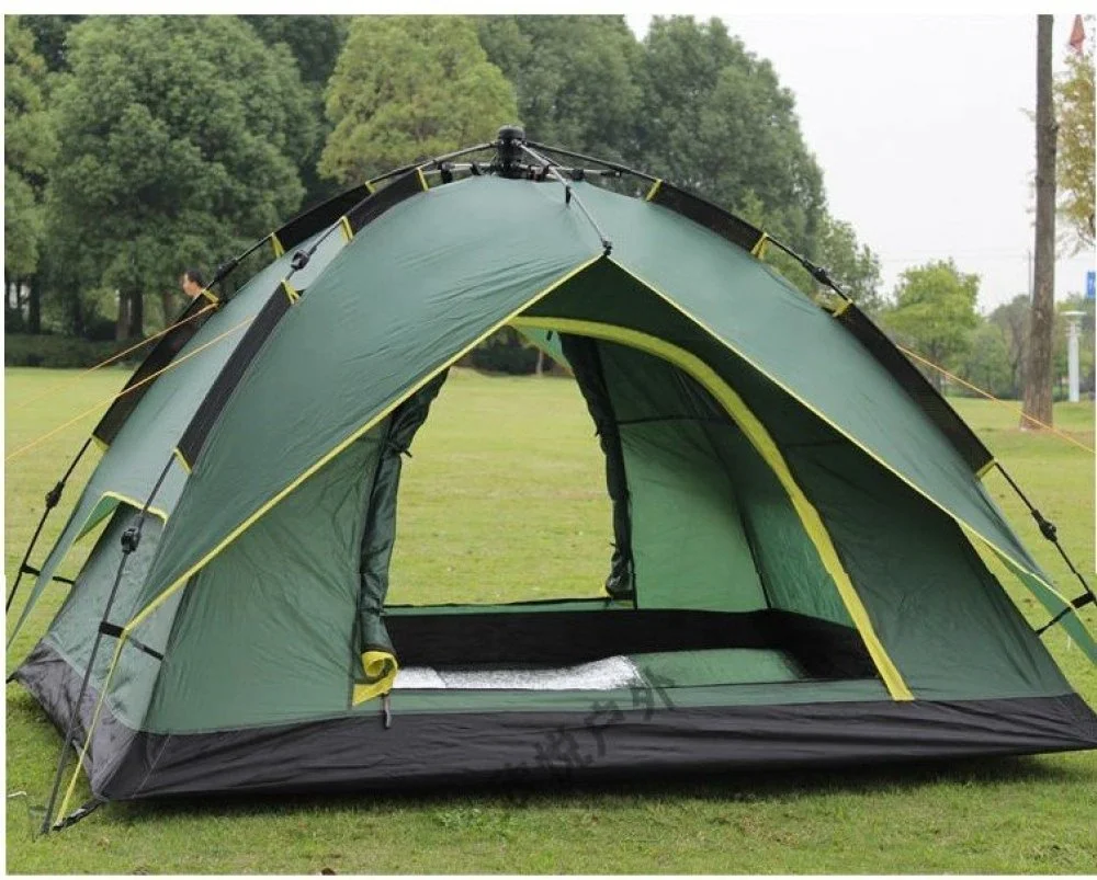 New arrival high quality Pop Up Tents Double Layer Waterproof Camping Outdoor for Family Manufacturers wholesale price fast ship