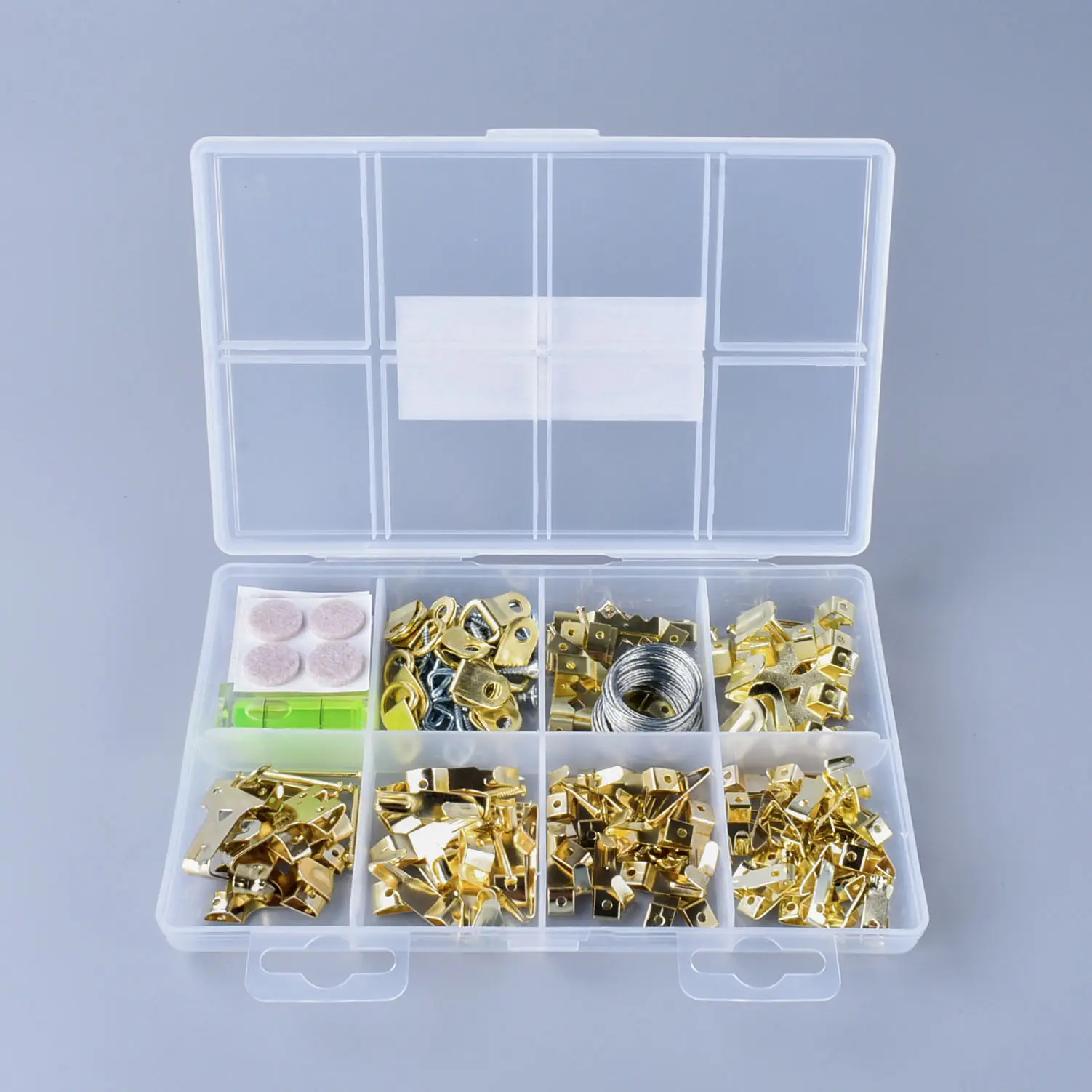 Shanfeng 216 шт. инструменты для фоторамки набор подвешивания картин с мебельной фетровой