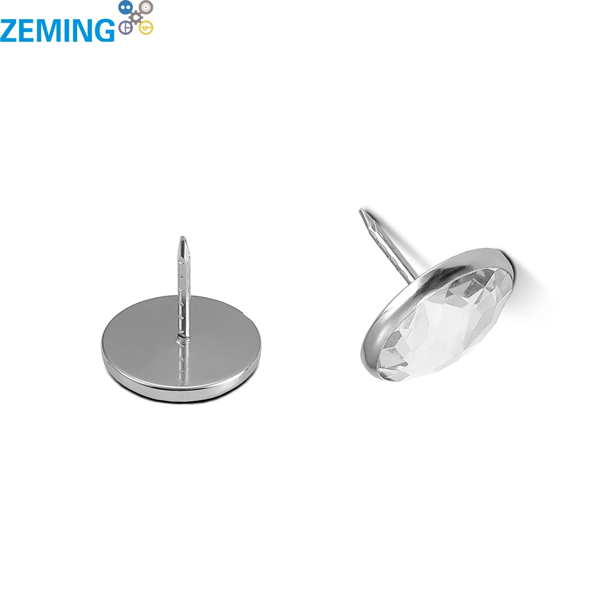 Acrylic Crystal Nail Sofa Diamond Button for Sofa Upholstery