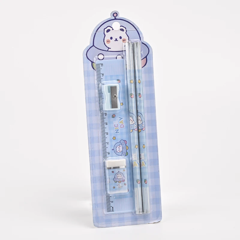 5-Piece Kids Art Stationery Set Simple Design for Young Creatives
