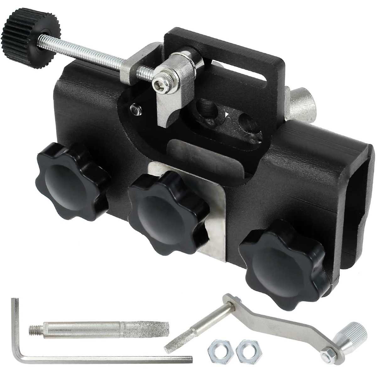 JDSR Portable Chainsaw Sharpener Jig Manual Chainsaw Chain Sharpening For Chain Saws And  Saws With Sharpening Heads