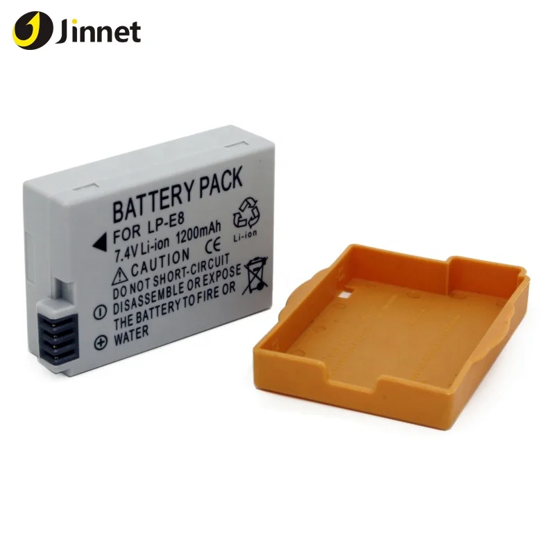 Jinnet замена камера батарея LP-E8 для может на E O S Rebel T4i T3i 600D T2i 650D