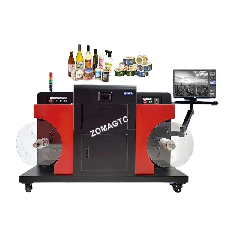 Label Printing Machine Digital Printers Roll to
