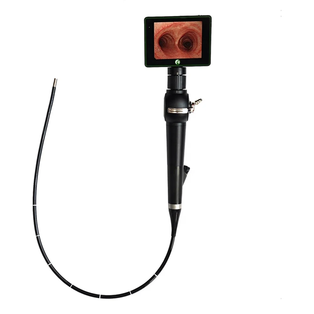 Medical Fiber Optic Flexible Laryngoscope Anesthesia Portable Reusable ENT Video Laryngoscope