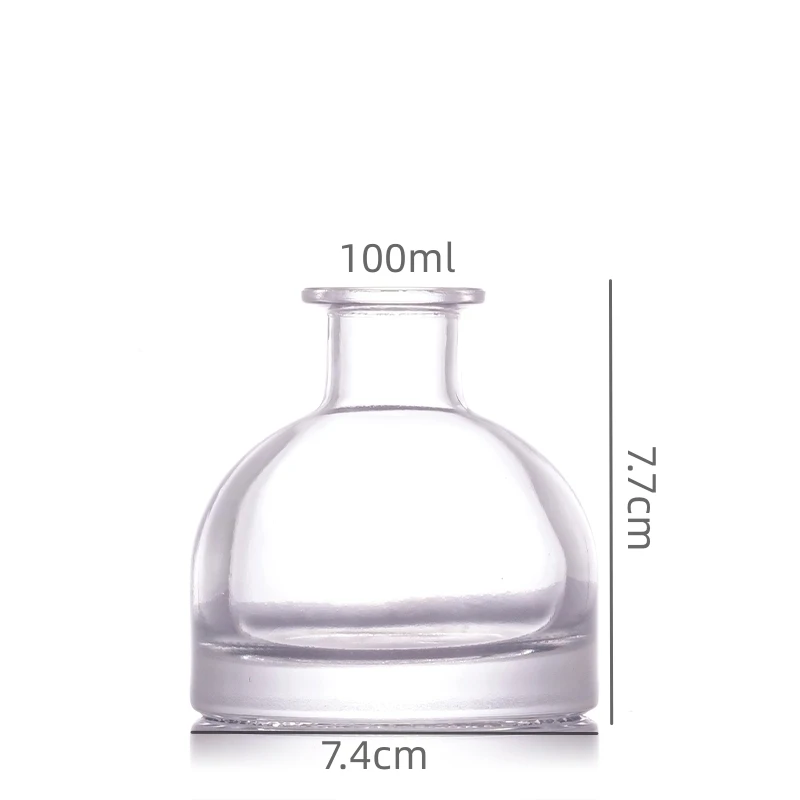 100ml 150ml 200ml empty plum wine whiskey gin vodka coffee juice glass bottle with easy open cork