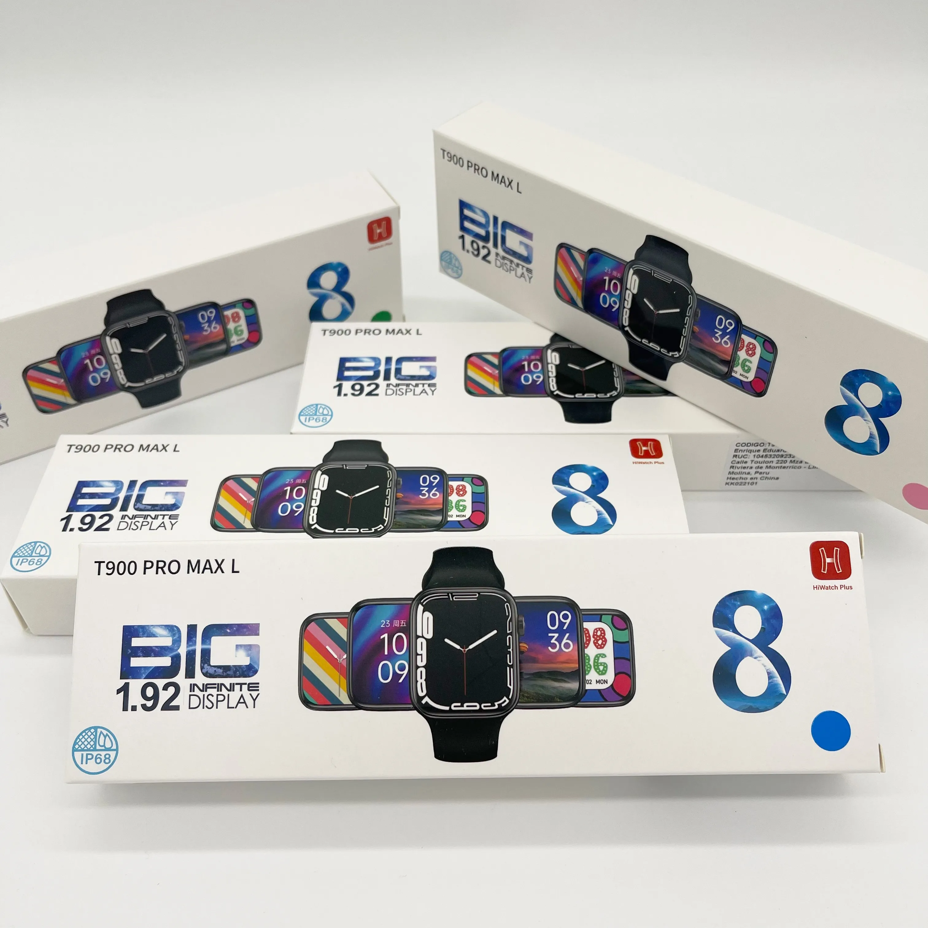 2023 new arrival Smart Watch T900 Pro Max L Series8 Watch8 Fitness Tracker IWO8 Smartwatch T900pro Max L Series 8 PK i7 pro max