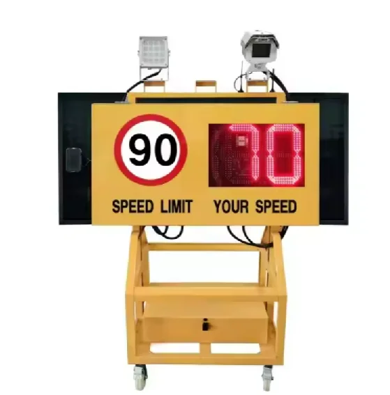 New Design Radar Speed Sign Traffic Sign Outdoor Speed Display Board Aluminum Speed Sign Radar