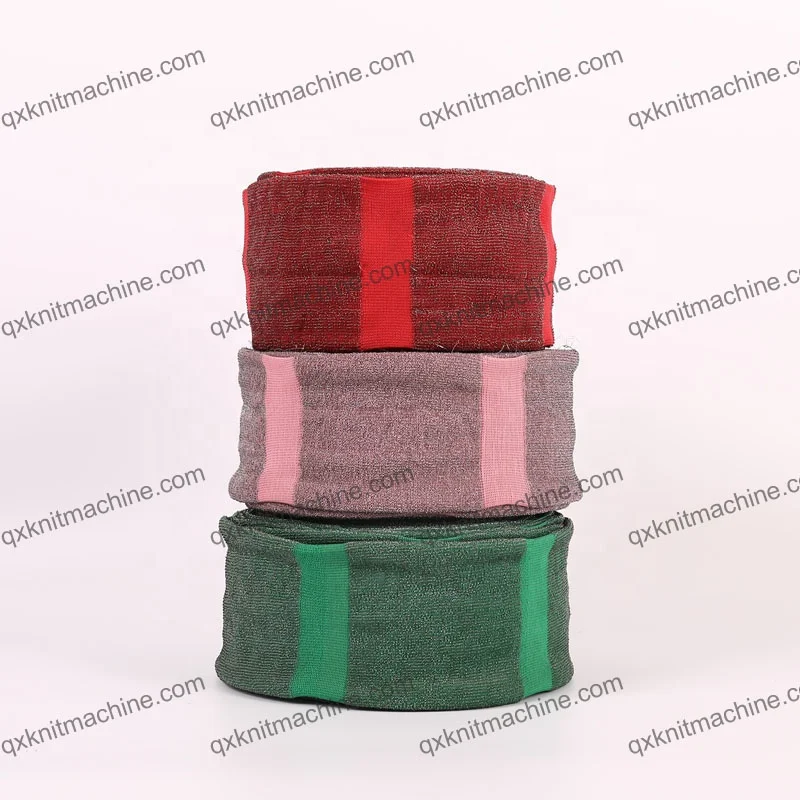 Stainless Steel Wire Scrub Sponge Cloth in Roll Dish Scrubber Pad Fabric