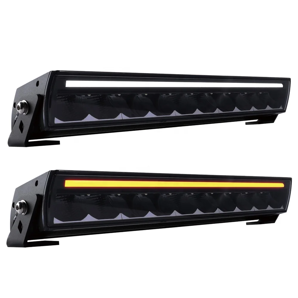 Хит продаж! 20 дюймов светодиодные светильники с стояночные огни IP68 Emark R112 светодиодная осветительная балка для автомобилей повышенной проходимости