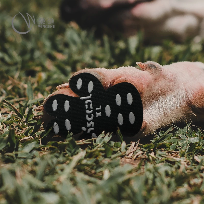 For Dog Disposable Adhesive Pet Protection Digital Pads Shoes Anti-Scald Dog Foot Pads Anti Slip Pad Dogs