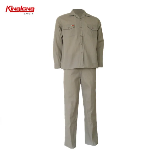 safety overall safety workwear uniforms work wear coverall suit Factory Supply Polyester Cotton Industrial Coal Mining