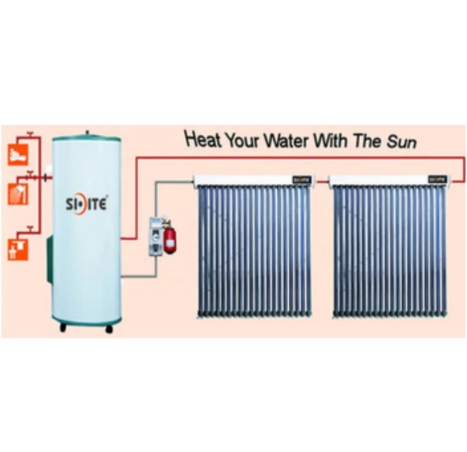 Morden Style sun energy high quality pressure Heat pipe Solar Water Heater